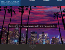 Tablet Screenshot of freundlichlaw.com